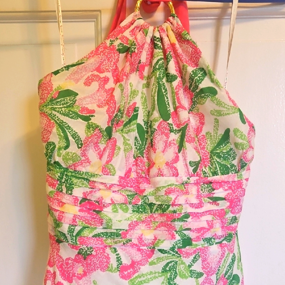 Lilly Pulitzer vintage halter dress